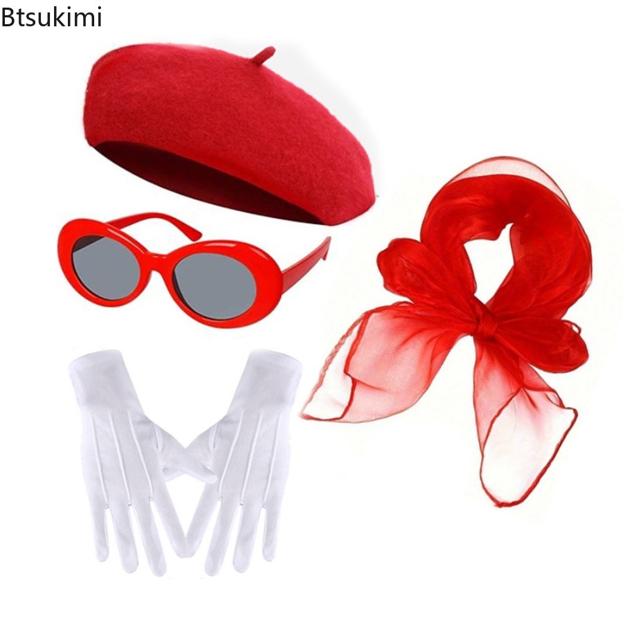 Women'S Accessories In The 1950S - 1950'ler Retro Disko Temalı Parti Kostüm