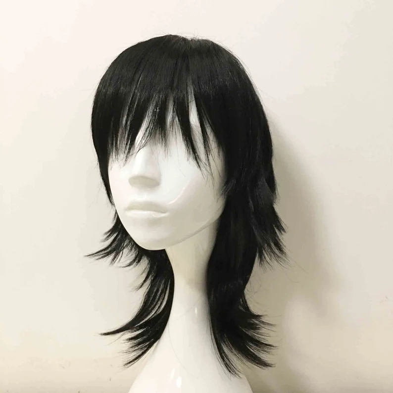 Orta Uzunlukta Düz Cosplay Ani - Women'S Emo Accessories incelemesi ve fiyatı