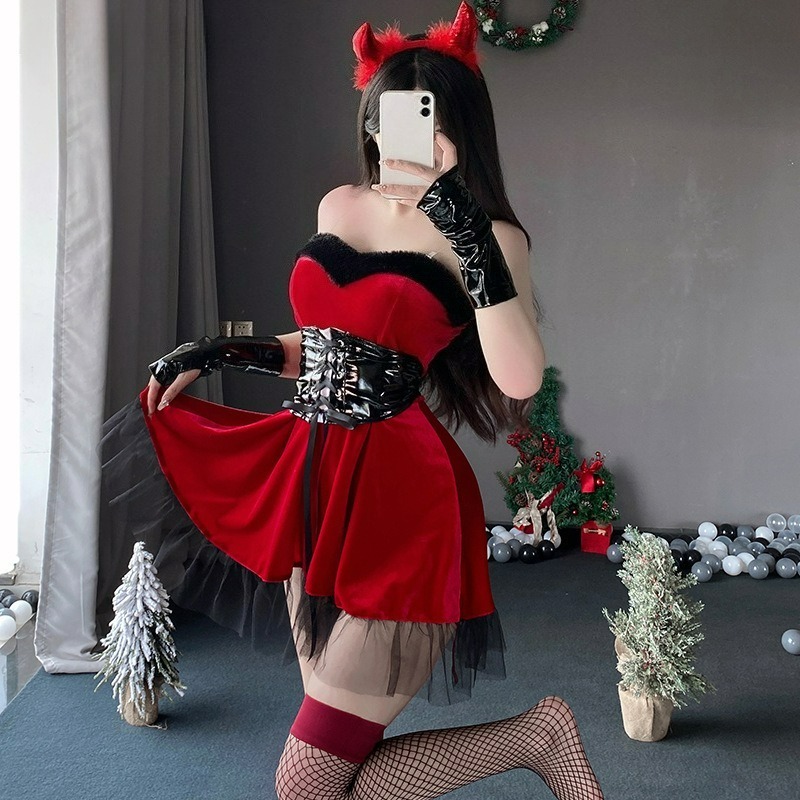 Kırmızı Şeytan Kadın Kostümü,  - Women'S Red Accessories incelemesi ve fiyatı