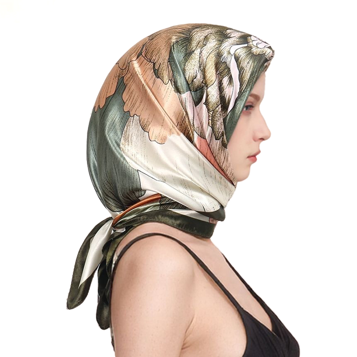 90*90 cm Saten Ipek Kare Eşarp - Silk Scarf Square incelemesi ve fiyatı