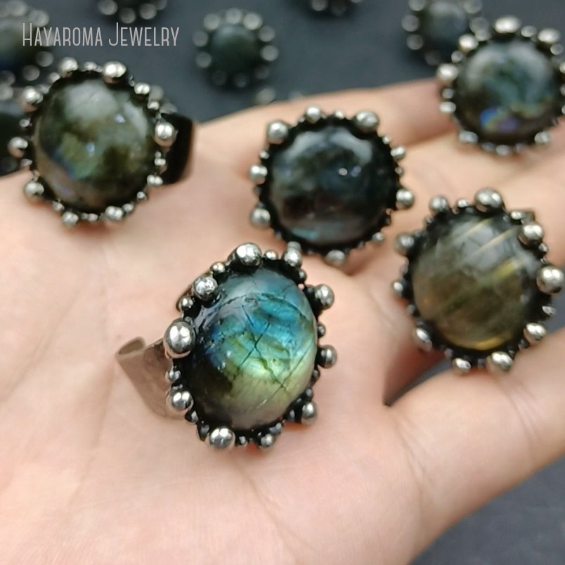 10 adet Aqua Labradorit Yuvarl - Women'S Emo Accessories incelemesi ve fiyatı