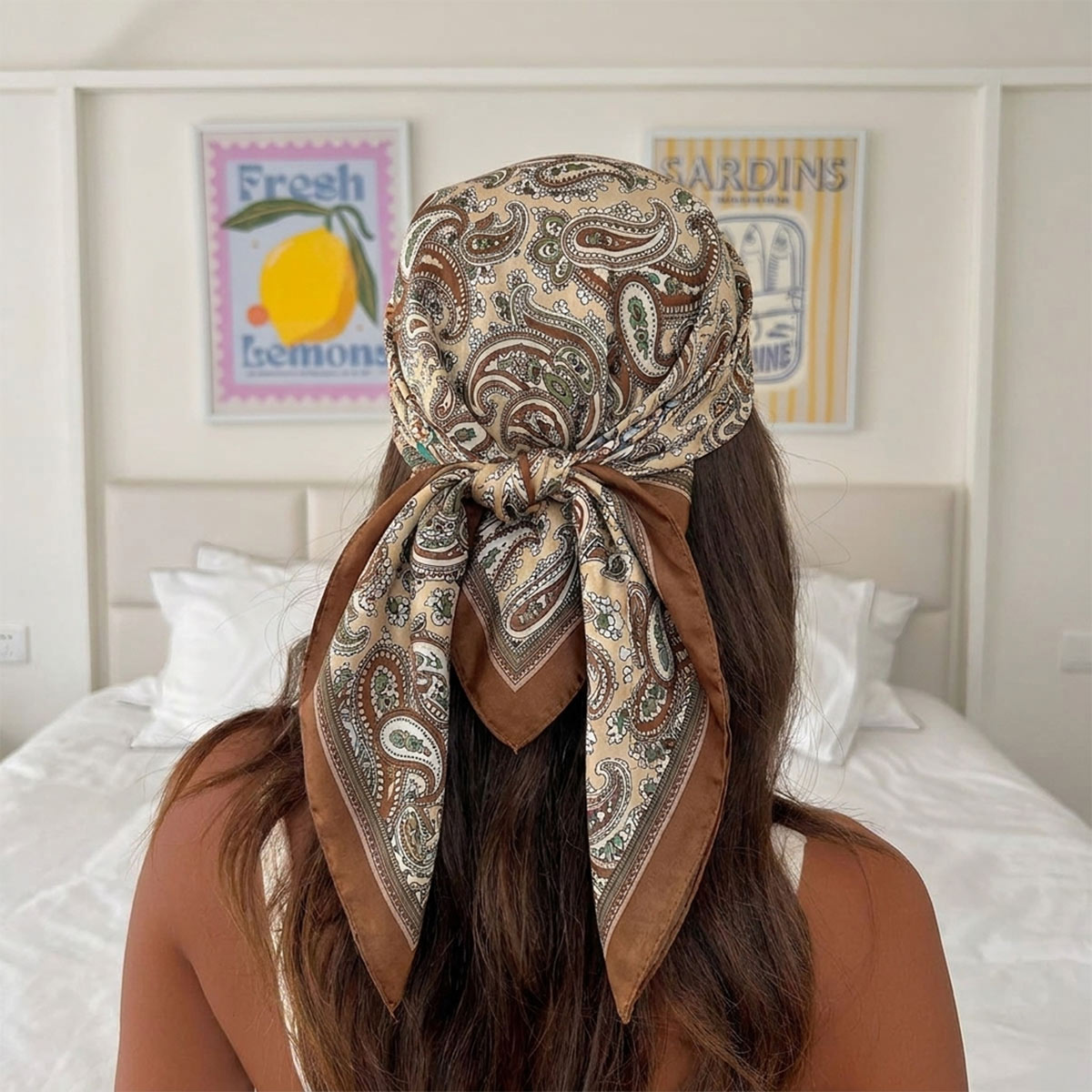 Yeni Tasarım Moda Kare ipek eş - Silk Scarf Square incelemesi ve fiyatı