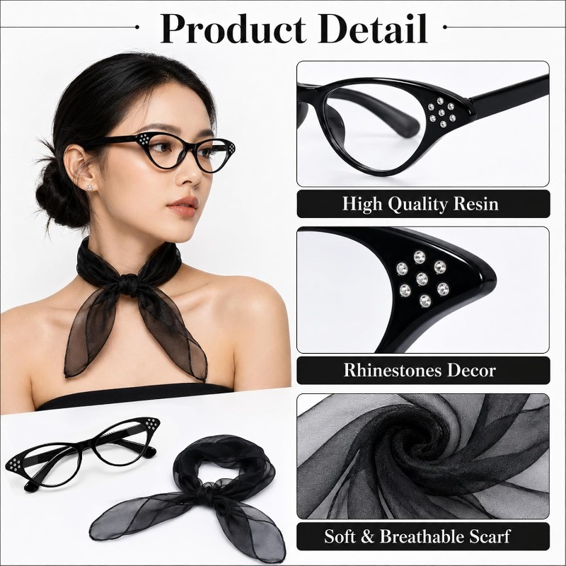 Kadınlar için 2 Adet 50'li Yıl - Women'S Accessories In The 1950S incelemesi ve fiyatı