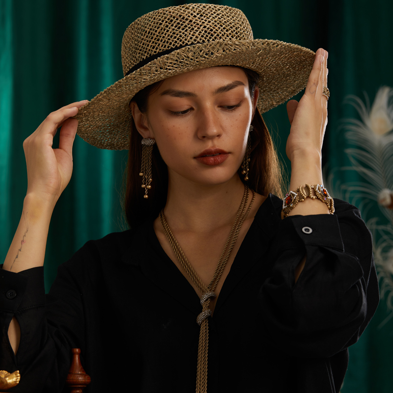 4mm Halat Zincir Kolye Altın R - Women Accessories Dubai incelemesi ve fiyatı