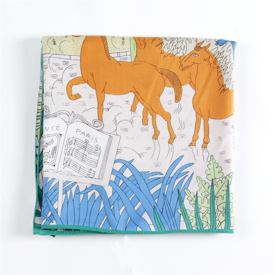 POBING Ipek Kaşmir Eşarp Kadın - Silk Scarf Square incelemesi ve fiyatı