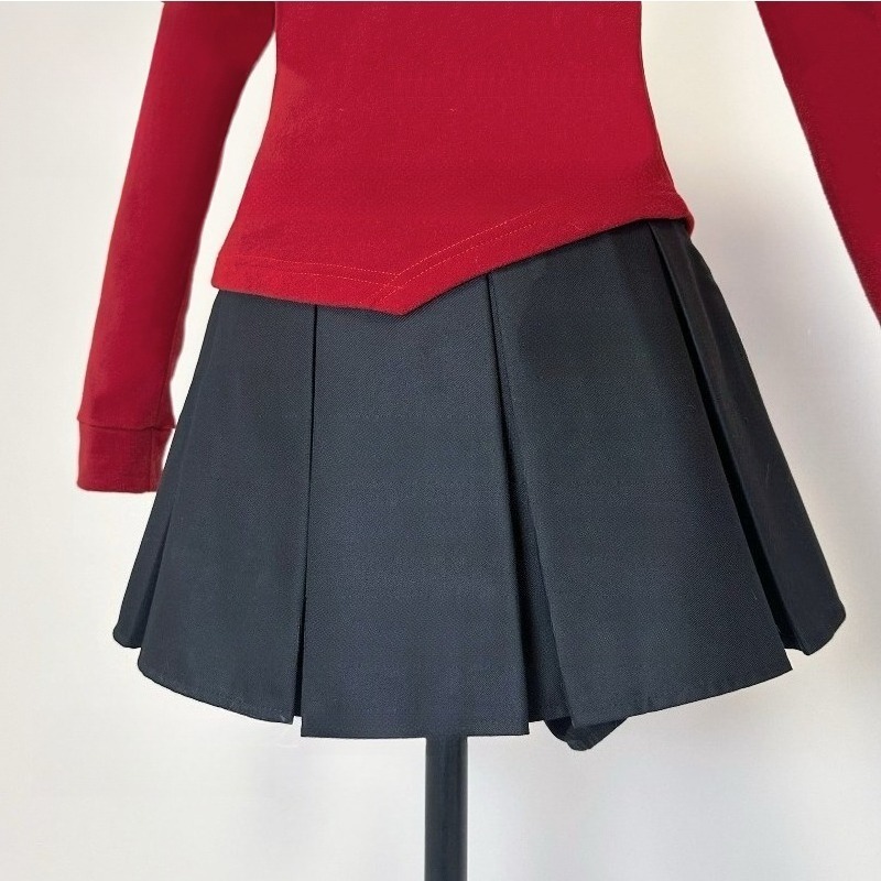 Anime Tohsaka Rin Cosplay Kost - Women'S Red Accessories incelemesi ve fiyatı